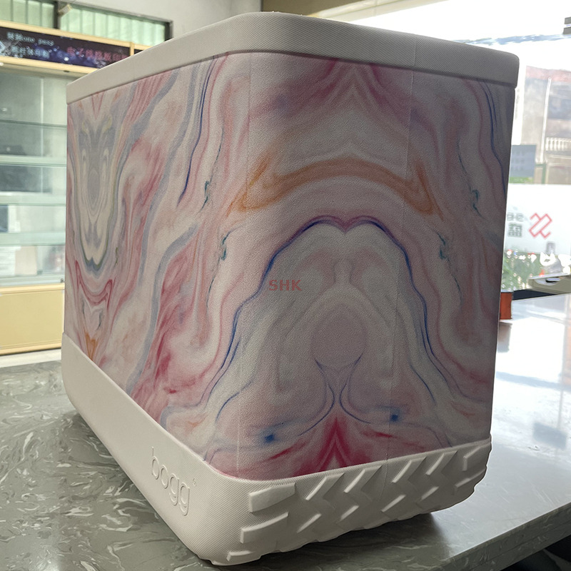 EVA beach bag printer, luggage beach bag four-sided continuous printing automatic rotating beach bag UV printer