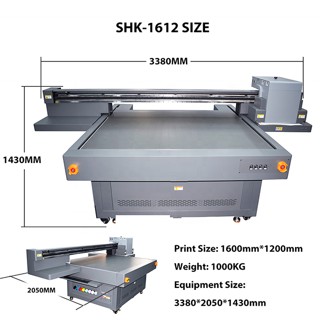 Professional Precision UV Inkjet Printer for Toy SHK-1612