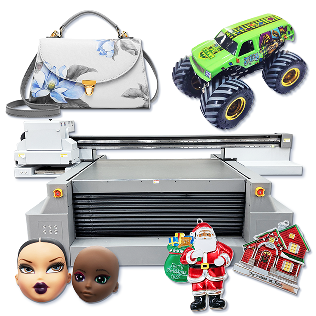 High-Resolution Digital UV Flatbed Printer For Toy SHK-1612