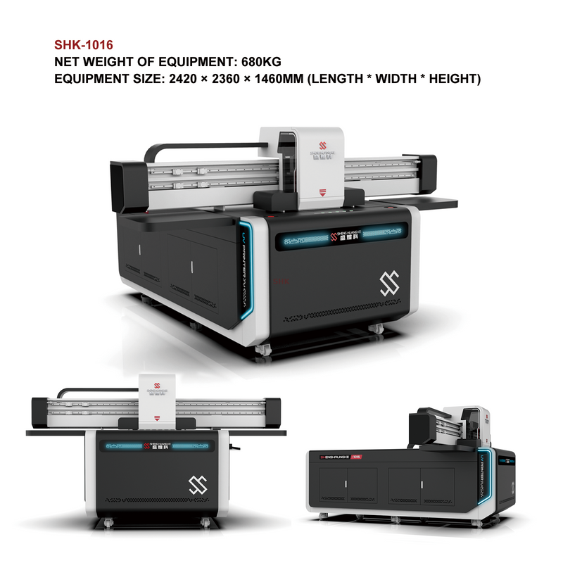 SHK-1016 FlexiPrint Pro UV Printer: Versatile Precision Printing – Unleash Your Creativity with Every Print