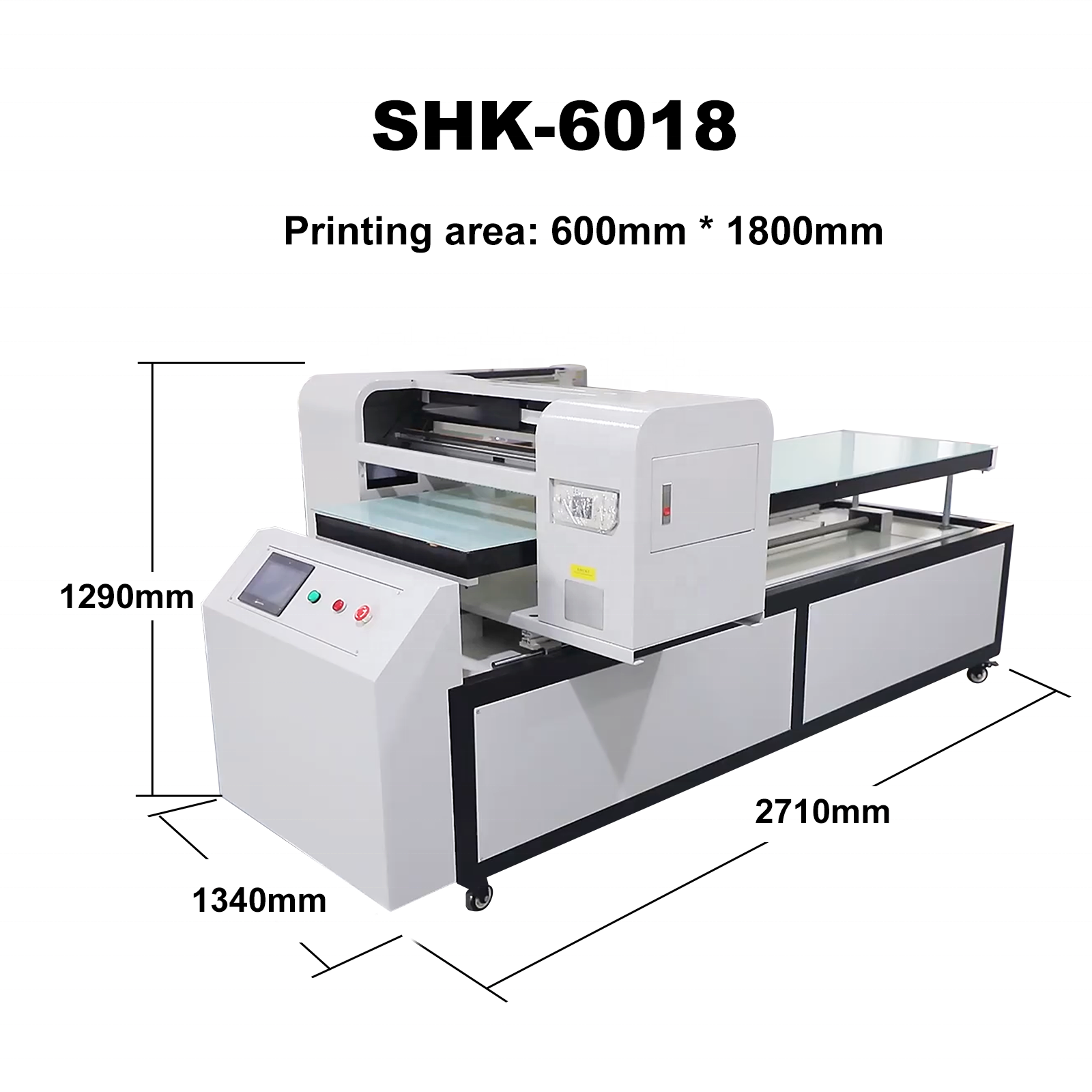 SHK-6018 silicone printer with high efficiency