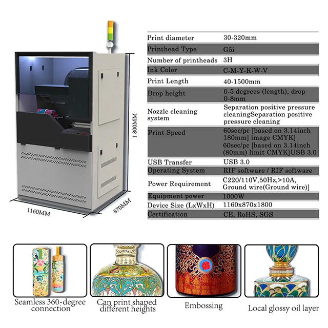 High-Speed Precision Robust Cylinder Printer SHK-360