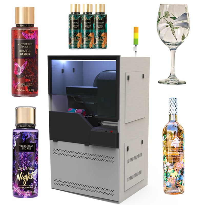 SHK-360 Axis Machine UV Printer Printing Glass Cup